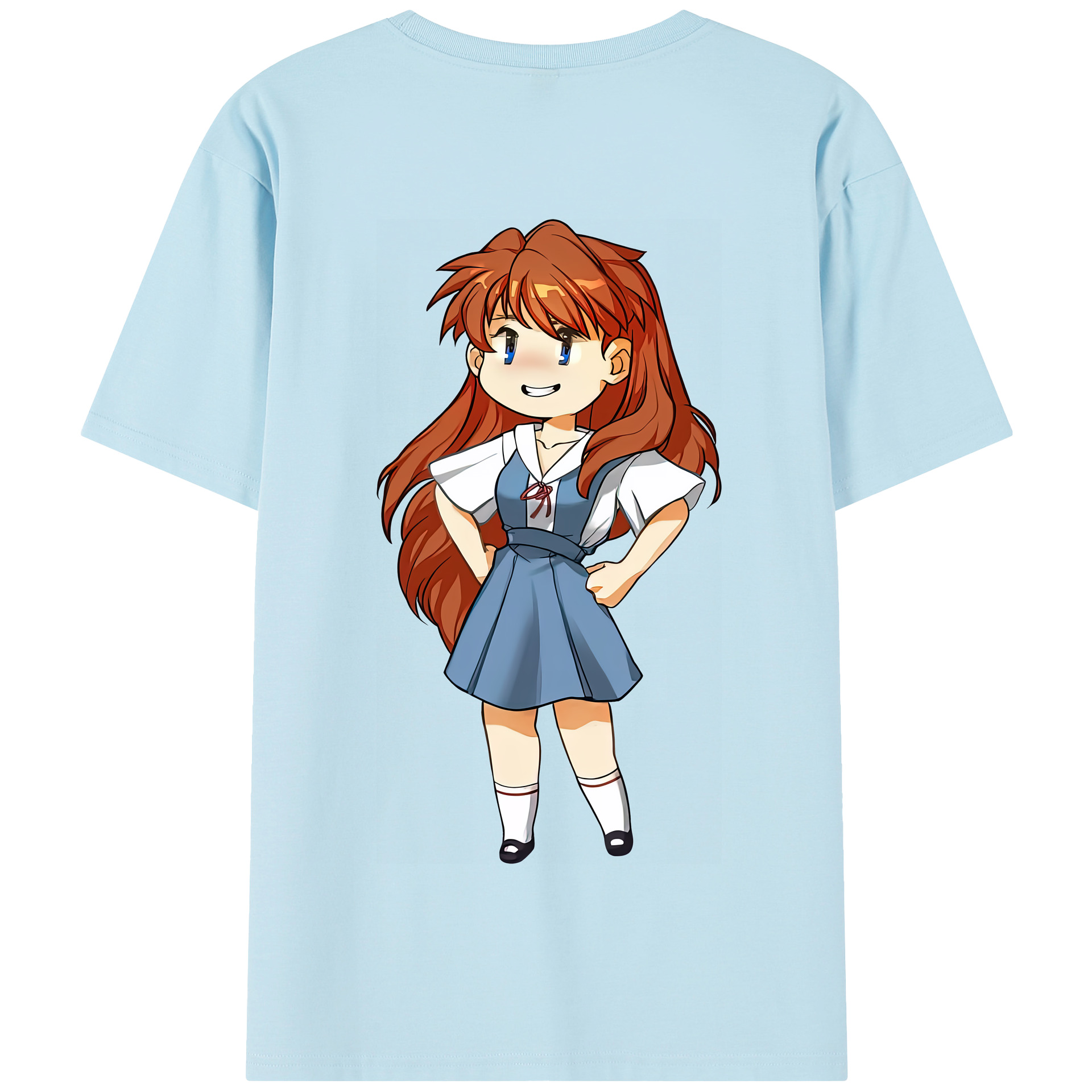 （画像用） EVA 新世紀エヴァンゲリオン 綿100％半袖Tシャツ（背面プリント）